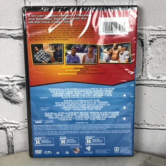 Friday 3 Movie Collection With Ice Cube Chris Tucker & Mike Epps DVD Video NEW - Picture 3 of 4